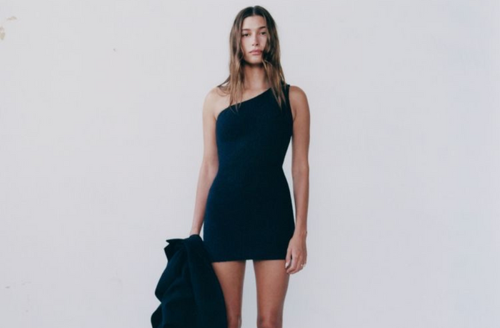 petite black dress on petite women