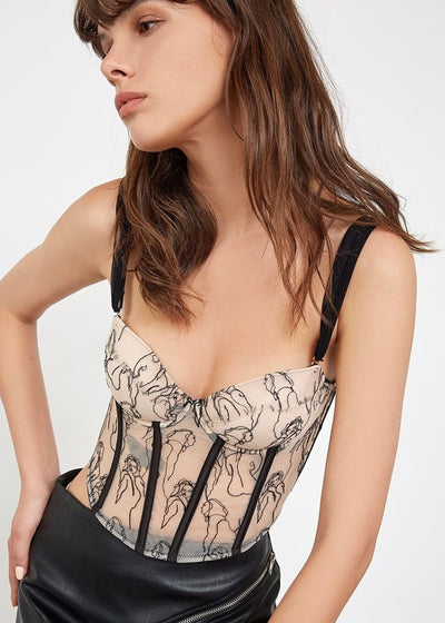 VENUS MESH CORSET