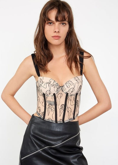 VENUS MESH CORSET