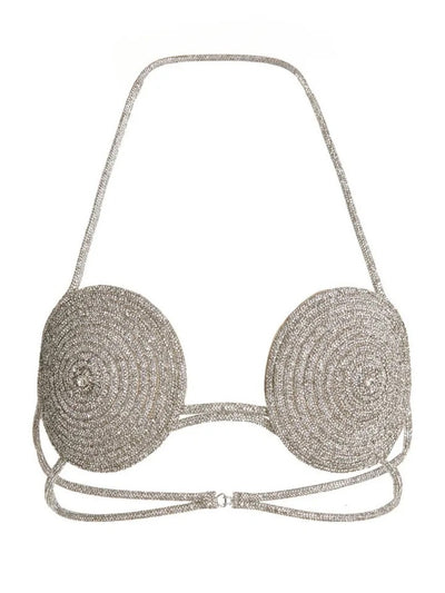FREYA RHINESTONE EMBELLISHED BRA TOP