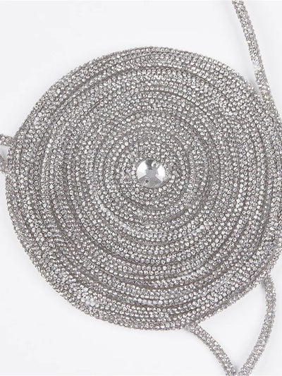 FREYA RHINESTONE EMBELLISHED BRA TOP