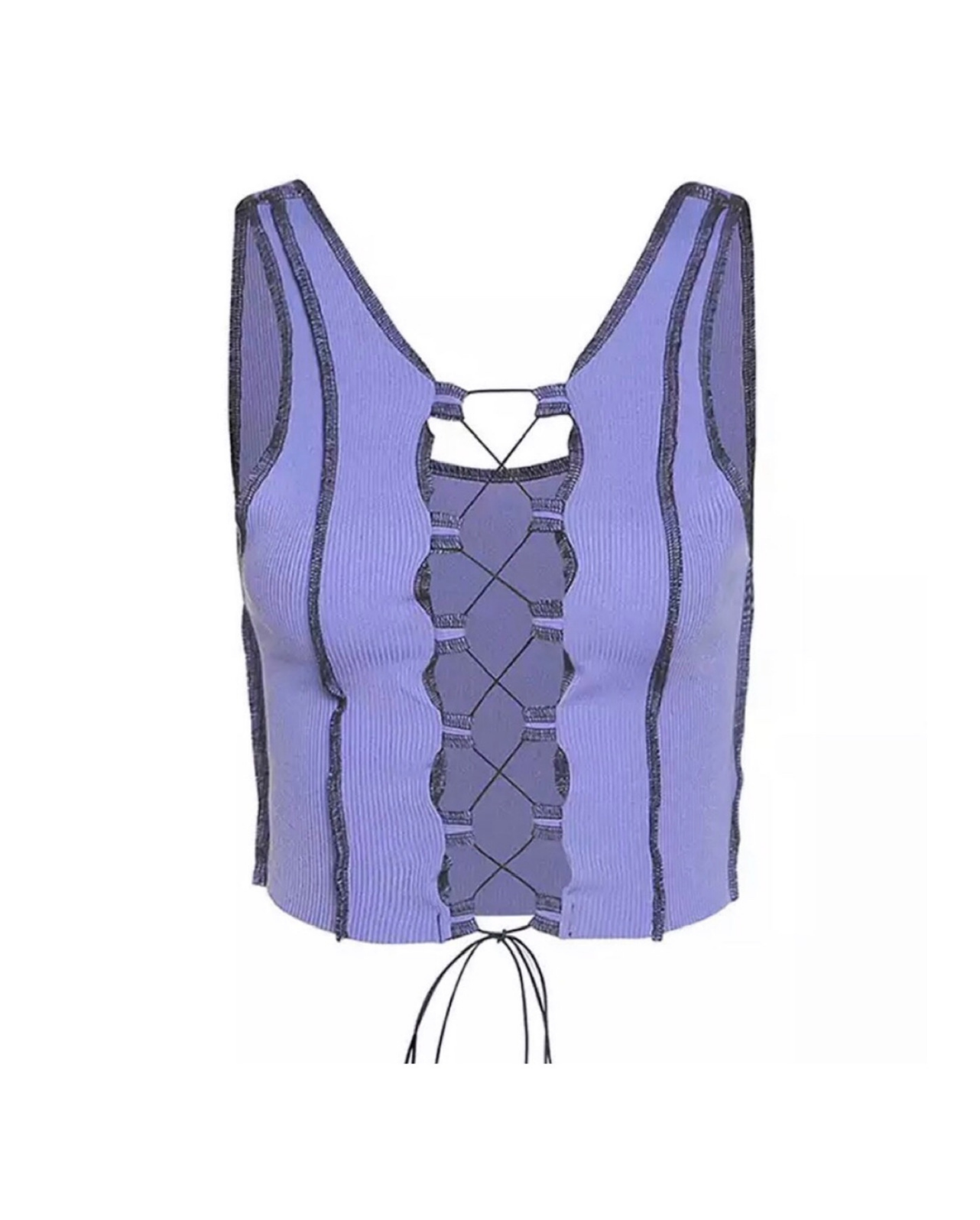 INFINITY CUT OUT TANK TOP (SAMPLE SALE)