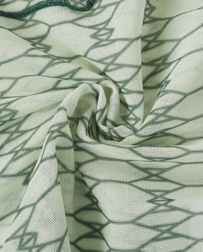 SANAYA MESH LONG SLEEVE TOP GREEN (SAMPLE SALE)