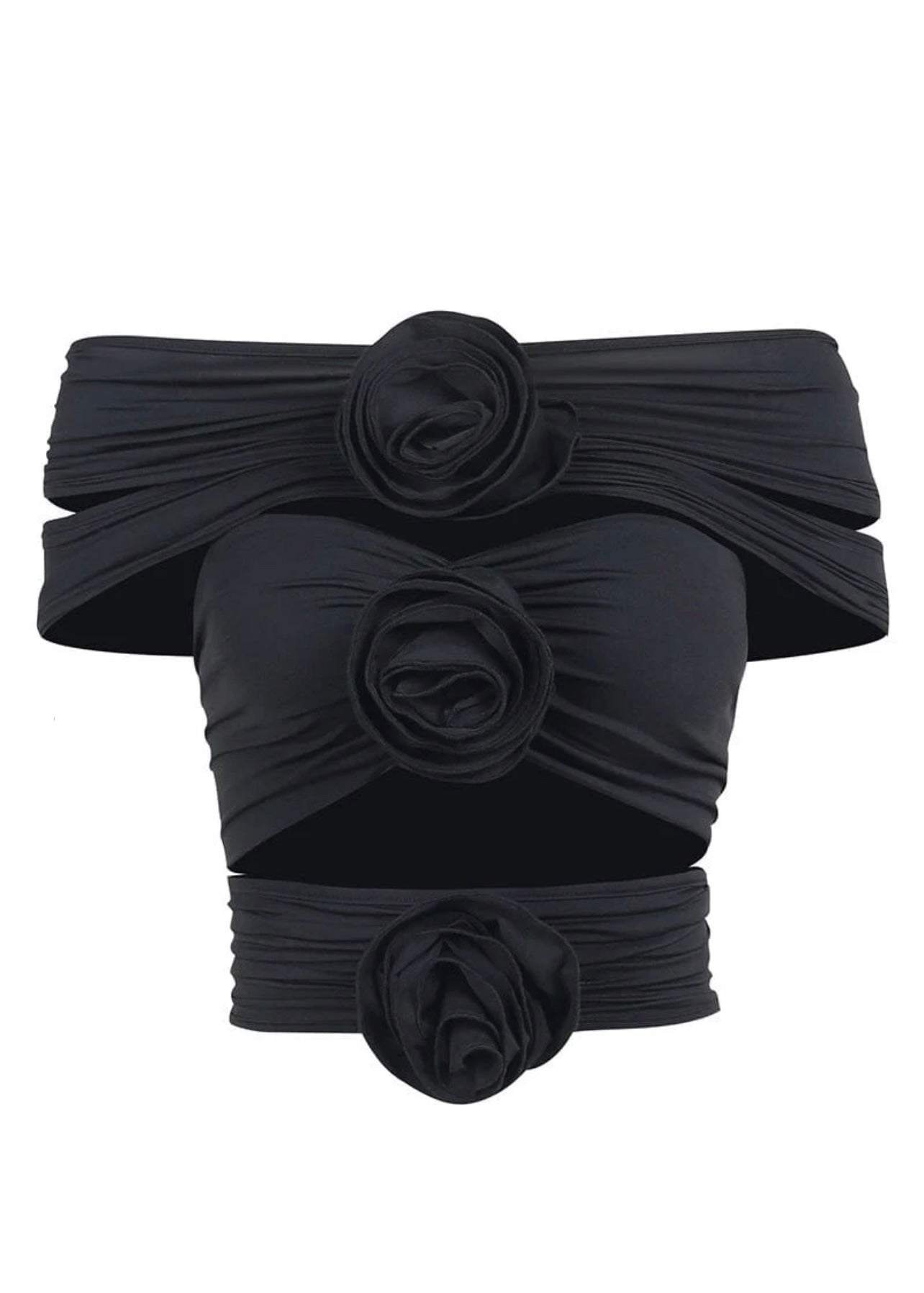 ROSALINA CUT OUT ROSE TOP