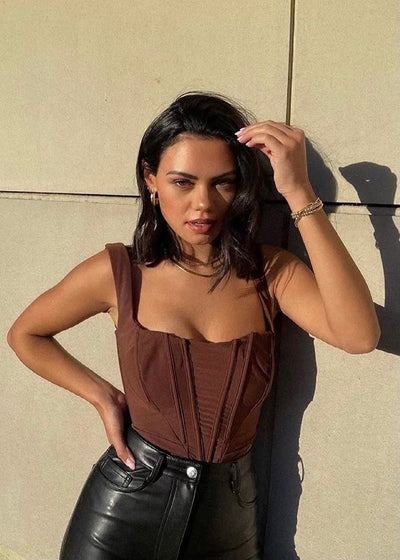 BELLA POWER MESH CORSET (SAMPLE SALE)