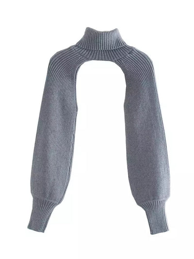 ALLEGRA RIBBED TURTLENECK LONG SLEEVE