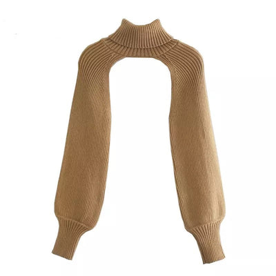ALLEGRA RIBBED TURTLENECK LONG SLEEVE