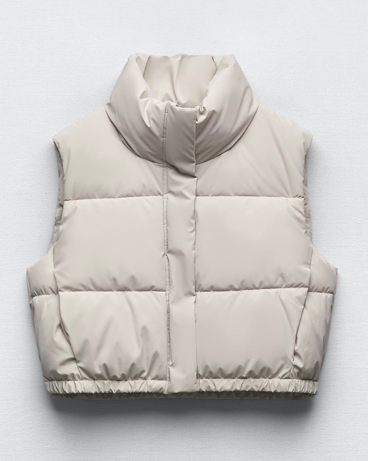 STELLA CROPPED PUFFER VEST