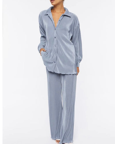 KIARA PLISSE MATCHING SET